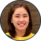 Christine, a happy employee of Outsourced
