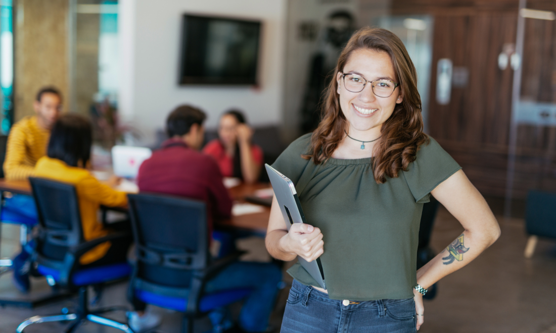 outsourced property manager in columbia in an office setting