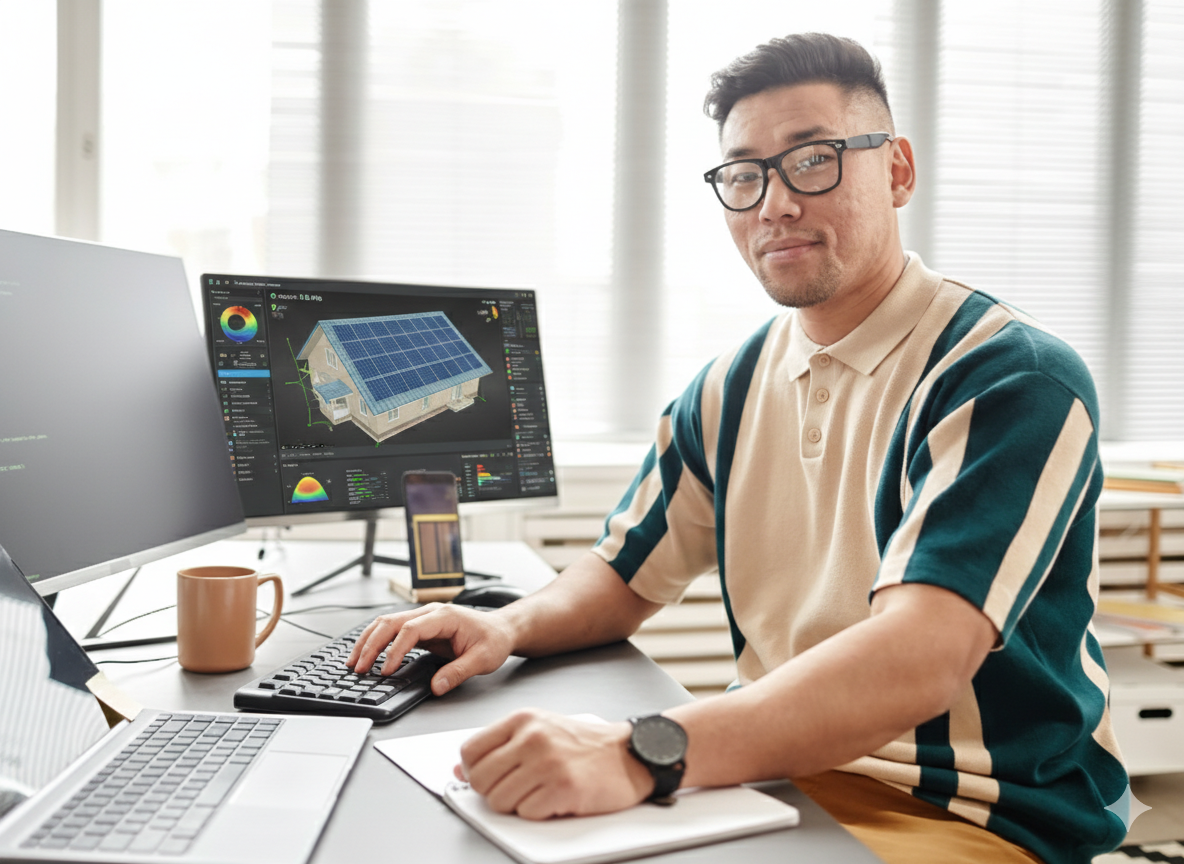 outsourced remote renewable energy engineer