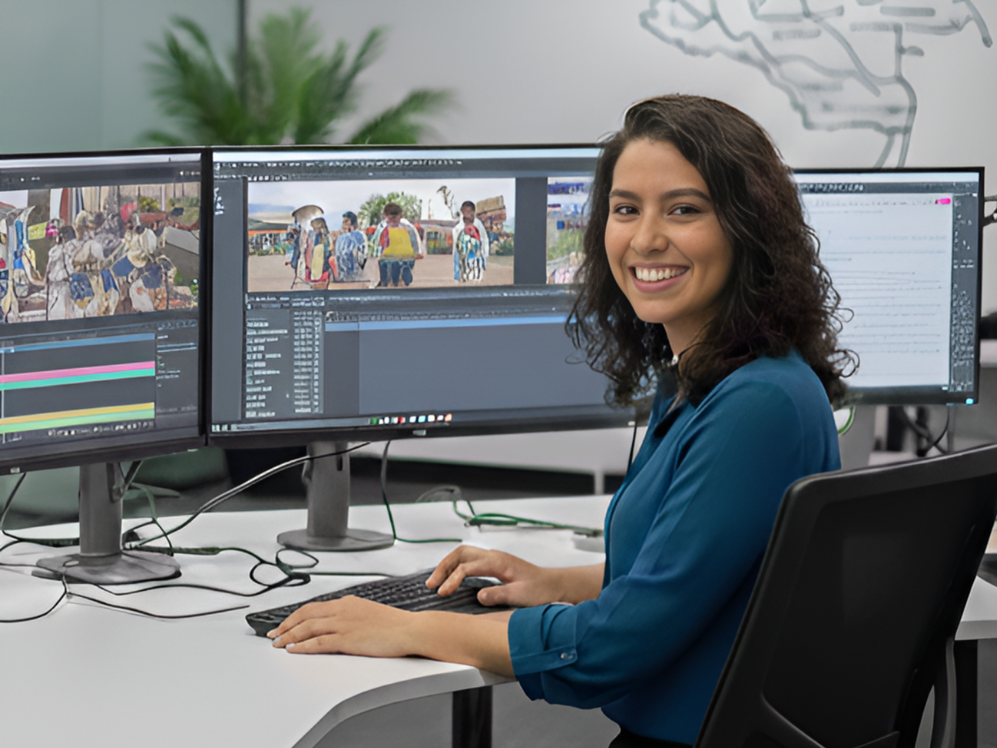 remote video editor in colombia