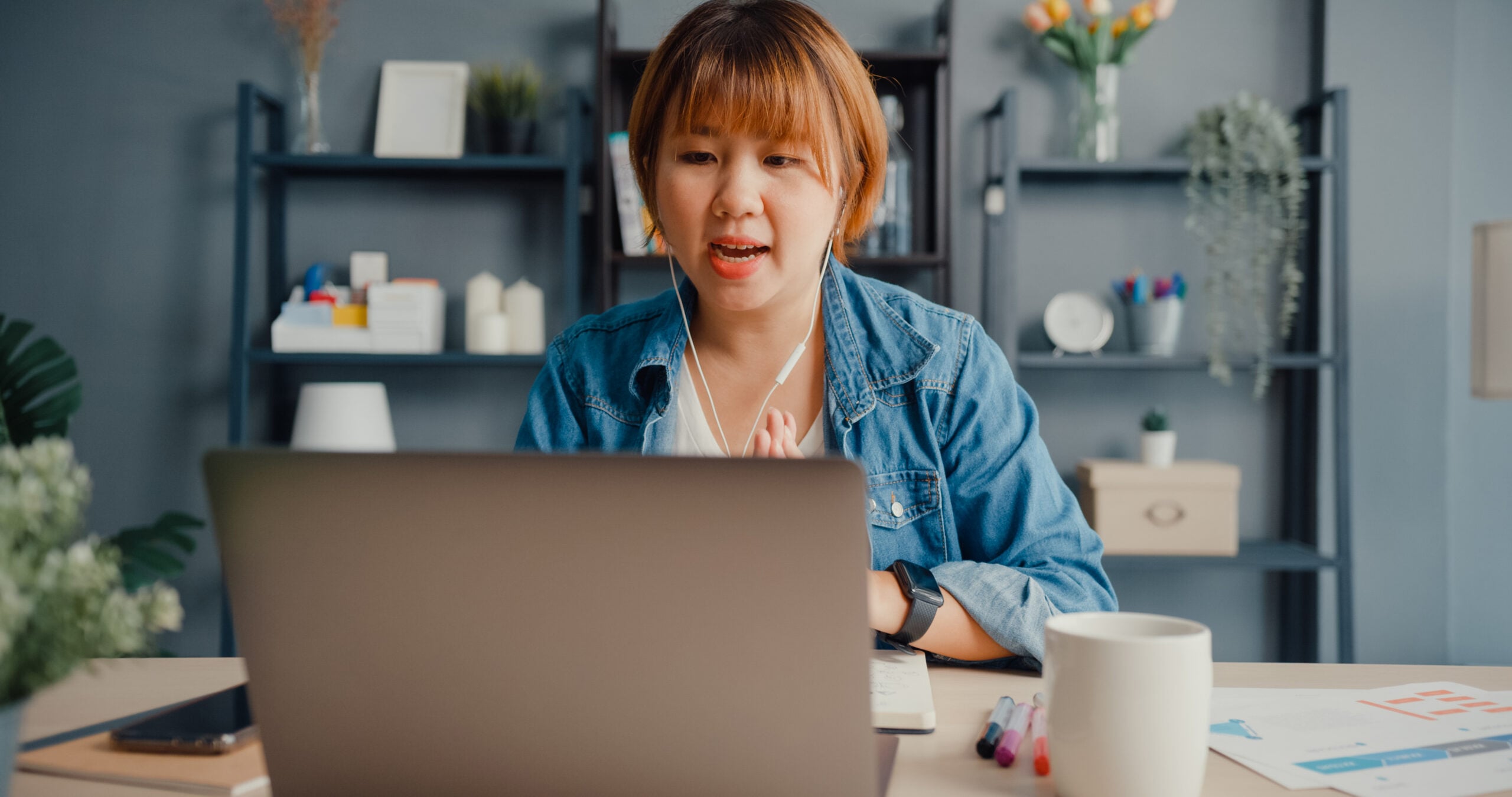 remote media content producer meeting a client only