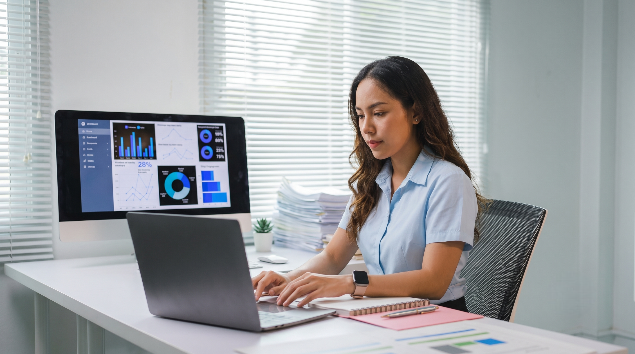 Focused analytics engineer remote professional processing business data