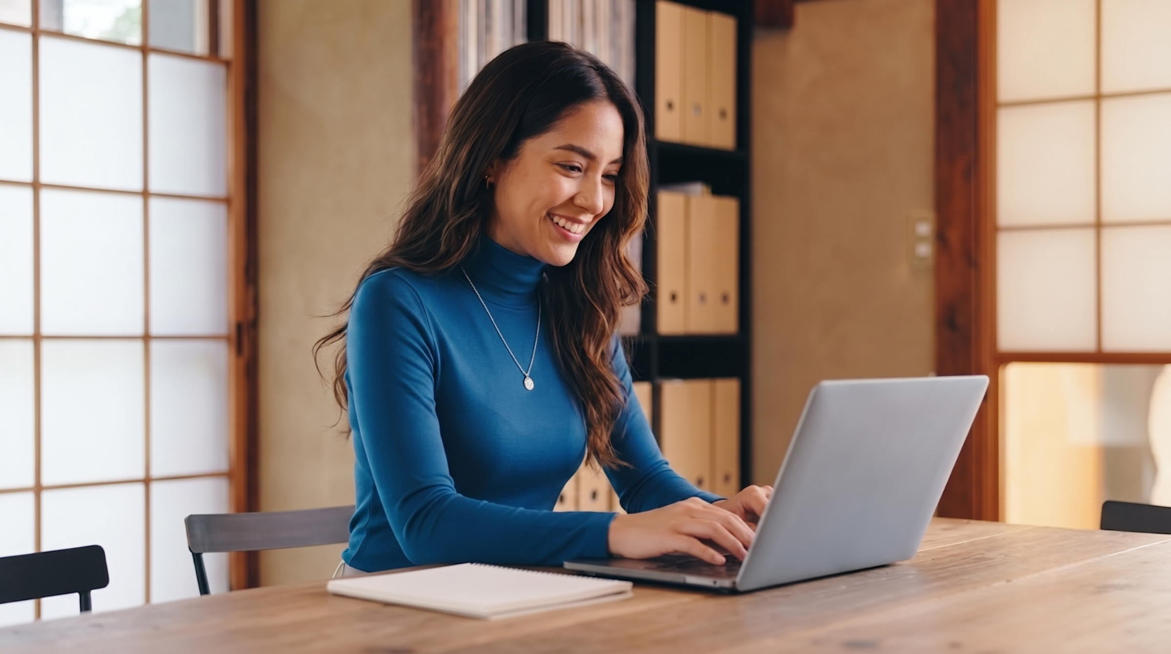 woman using a laptop, showing why to hire a lifestyle assistant for remote help